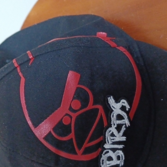 ANGRY BIRDS BALL CAP 1 SIZE FITS ALL IN A BEAUTIFUL BLACK ⚫️ ¹COTTON - Picture 8 of 8